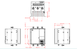 SSW070171T5SZ,SoftStart, 150Hp,220-575V, 171 Amps, 10233130, Weg, IP00