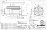 Y560, 7.5Hp, 1800 RPM, 575 V, 3 Ph, 60 Hz, TENV, Frame 213TC, 213THTL7736