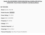 Zanotti, Ma-VIB,3MVN023,75/85W,2450/2550 Rpm,50/60Hz,230V,2Uf Cap, - UNIT BEARING MOTORS - E-Motor Nations - electric motors - [product_tags]- motor electric - moteur électrique - moteurs - drive - replacement - venmar - hvac - méchoui - capacitor - condensateur - fan