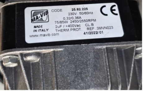 Zanotti, Ma-VIB,3MVN023,75/85W,2450/2550 Rpm,50/60Hz,230V,2Uf Cap, - UNIT BEARING MOTORS - E-Motor Nations - electric motors - [product_tags]- motor electric - moteur électrique - moteurs - drive - replacement - venmar - hvac - méchoui - capacitor - condensateur - fan