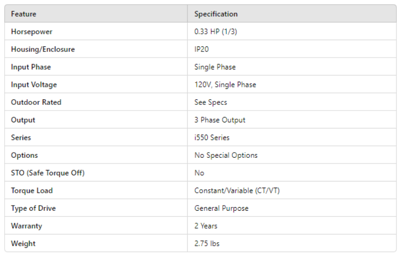 i55AE125A10V01000S