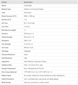 SI-40A-60M,5KG Addition Cure, platinum Silicone Rubber Compounds,
