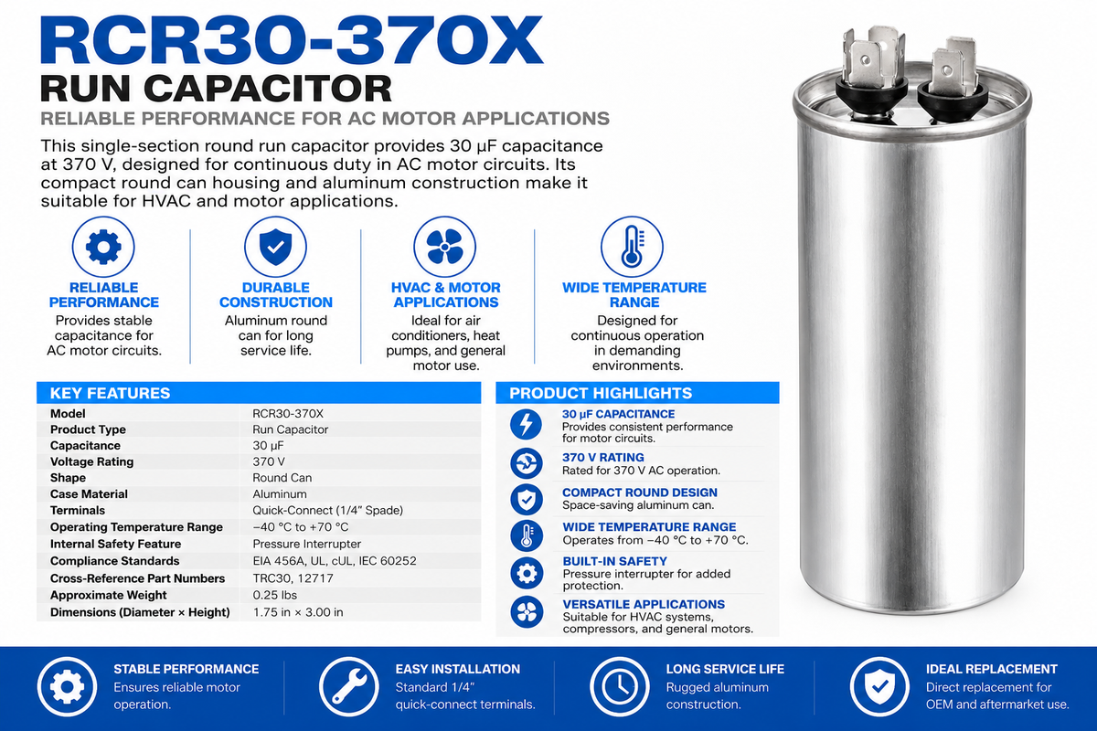 RCR30‑370X