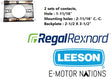 002755.01, Leeson, Stationary Switch, 2 sets of contacts, 120341.00,Leeson 120341.00, Model C145K34FB3E, 