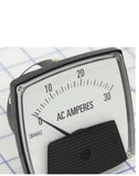 013-75AA-LSNL,Crompton,0-30A,0-600V,Ampermeter,Instruments Panel Meters,
