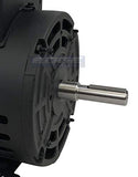 5HP Electric Motor for air Compressor 56 Frame 3440 RPM 5/8" Shaft 20.3 AMP 230 Volt, WEG - COMPRESSOR MOTORS - WEG - electric motors - [product_tags]- motor electric - moteur électrique - moteurs - drive - replacement - venmar - hvac - méchoui - capacitor - condensateur - fan