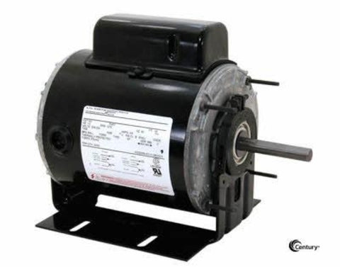 733A, Century, 1/2 HP, 1075 Rpm, 115/230V, FR:48, F48Y59A01,K055SND1195012B - DIRECT DRIVE MOTOR - CENTURY - electric motors - [product_tags]- motor electric - moteur électrique - moteurs - drive - replacement - venmar - hvac - méchoui - capacitor - condensateur