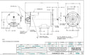 EZBN24,Nidec,3/4 Hp,3600 Rpm,115V,S055RJC8049013J,Fr:48Y,Odp,Pool,Spa, - Pool & Spa - US MOTORS - electric motors - [product_tags]- motor electric - moteur électrique - moteurs - drive - replacement - venmar - hvac - méchoui - capacitor - condensateur - fan