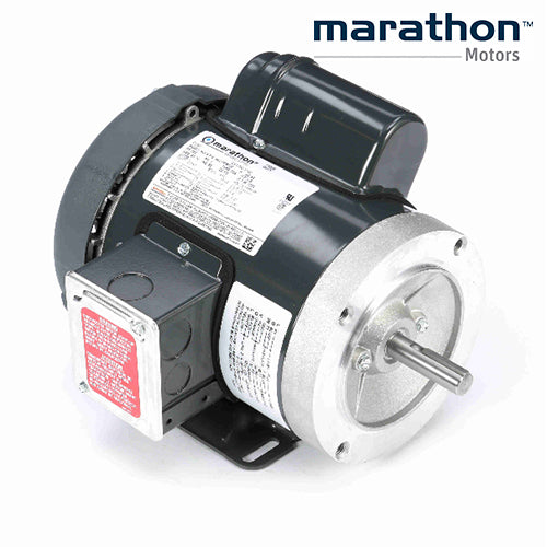 F131, 1/3 HP, 1800 RPM, 115-208/230V, FRAME 56C, TEFC, MARATHON ELECTRIC MOTORS, 056C17F5358 - SINGLE PHASE MOTORS - MARATHON - electric motors - [product_tags]- motor electric - moteur électrique - moteurs - drive - replacement - venmar - hvac - méchoui - capacitor - condensateur