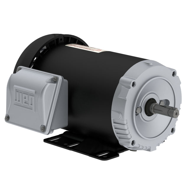 FC001504W01DOE, Weg,1.5 Horse Power, 1750 Rpm, 575V, Fr:56HC,TEFC,W01,