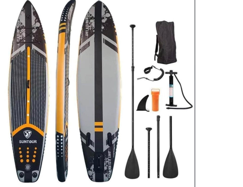 Inflatable Paddle Board, Paddle Board Gonflable, SUP, Suntour, 11''x33'', 