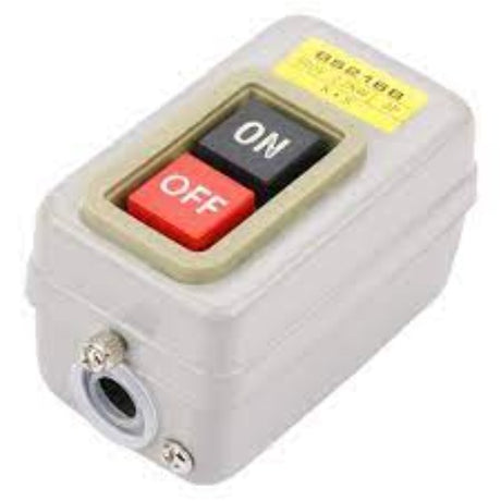 Emotornations, Motor On/Off Switch, 3P, Self-Locking On/Off Power, 10A