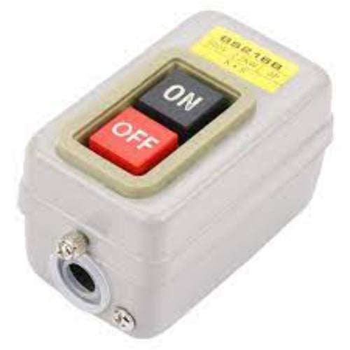 Emotornations, Motor On/Off Switch, 3P, Self-Locking On/Off Power, 10A