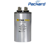 PACKARD, TITAN, TOC15, RUN CAPACITOR, 15uF 370 VAC, OVAL, POCF15 - ACCESSORIES MOTORS & PARTS - PACKARD - electric motors - [product_tags]- motor electric - moteur électrique - moteurs - drive - replacement - venmar - hvac - méchoui - capacitor - condensateur - fan