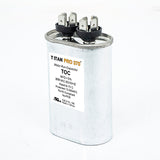 TOC35, PACKARD,  Run Capacitor 35 MFD 370 Volt Oval, TITAN, 50/60Hz - ACCESSORIES MOTORS & PARTS - PACKARD - electric motors - [product_tags]- motor electric - moteur électrique - moteurs - drive - replacement - venmar - hvac - méchoui - capacitor - condensateur - fan
