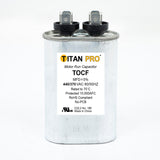 TOCF10, Packard, Titan Pro, 10uF 370/440V OVAL, Replace POCF10