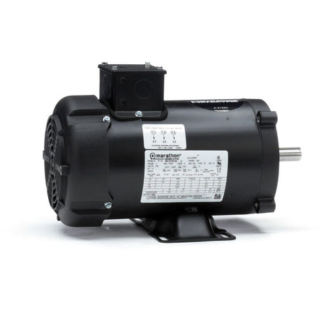 Y379, Marathon, 1 Hp, 1750 Rpm, 575V, 056H17F2020, TENV, 56C, MICROMAX - Micromax - MARATHON - electric motors - [product_tags]- motor electric - moteur électrique - moteurs - drive - replacement - venmar - hvac - méchoui - capacitor - condensateur