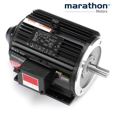 Y541A, Y541, Marathon, 3 Hp, 1755 Rpm, 230/460v, 182THTY7726, 182TC, TENV, 1000:1 - BLACKMAX MOTORS - MARATHON - electric motors - [product_tags]- motor electric - moteur électrique - moteurs - drive - replacement - venmar - hvac - méchoui - capacitor - condensateur