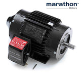 Y551, Marathon, 2 HP, 1725 RPM, 230/460V, 145TC, 145THTN6046, BLACMAX,1000:1 - BLACKMAX MOTORS - MARATHON - electric motors - [product_tags]- motor electric - moteur électrique - moteurs - drive - replacement - venmar - hvac - méchoui - capacitor - condensateur