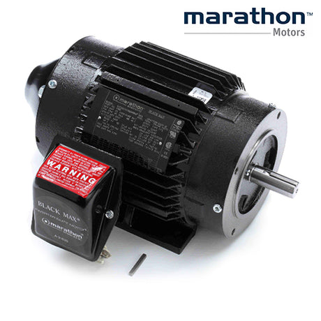 Y551, Marathon, 2 HP, 1725 RPM, 230/460V, 145TC, 145THTN6046, BLACMAX,1000:1 - BLACKMAX MOTORS - MARATHON - electric motors - [product_tags]- motor electric - moteur électrique - moteurs - drive - replacement - venmar - hvac - méchoui - capacitor - condensateur