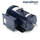 MARATHON, Z121A, 5 HP, 1725 RPM, 208-230V, 184TBFW7737, FR:184T,SEVERE DUTY - FARM DUTY - MARATHON - electric motors - [product_tags]- motor electric - moteur électrique - moteurs - drive - replacement - venmar - hvac - méchoui - capacitor - condensateur