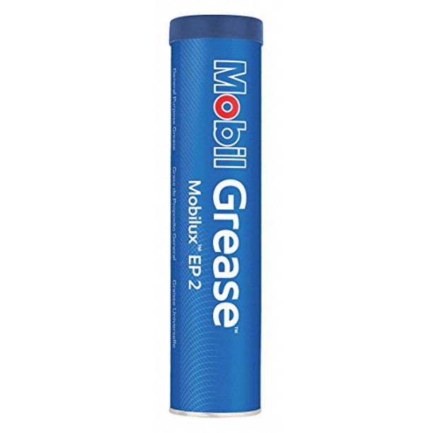 Grease,Premium,Mobilux EP 2,Electric Motor,Grease,Heavy-Duty,Red,390g,
